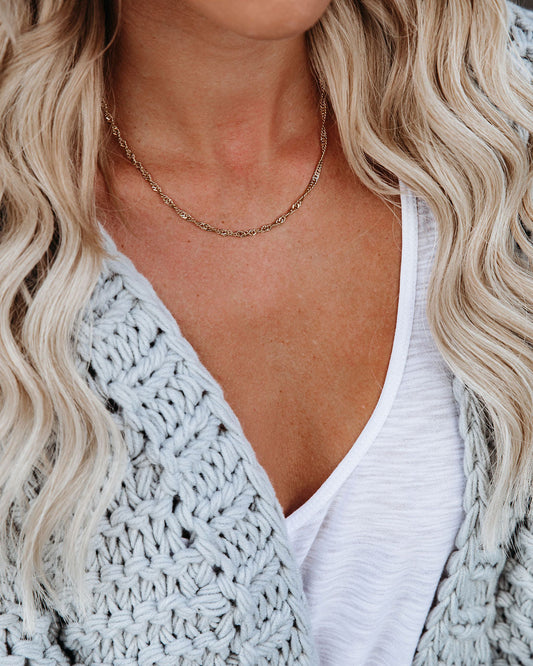 Meghan Bo Designs - Twisted Chain Necklace