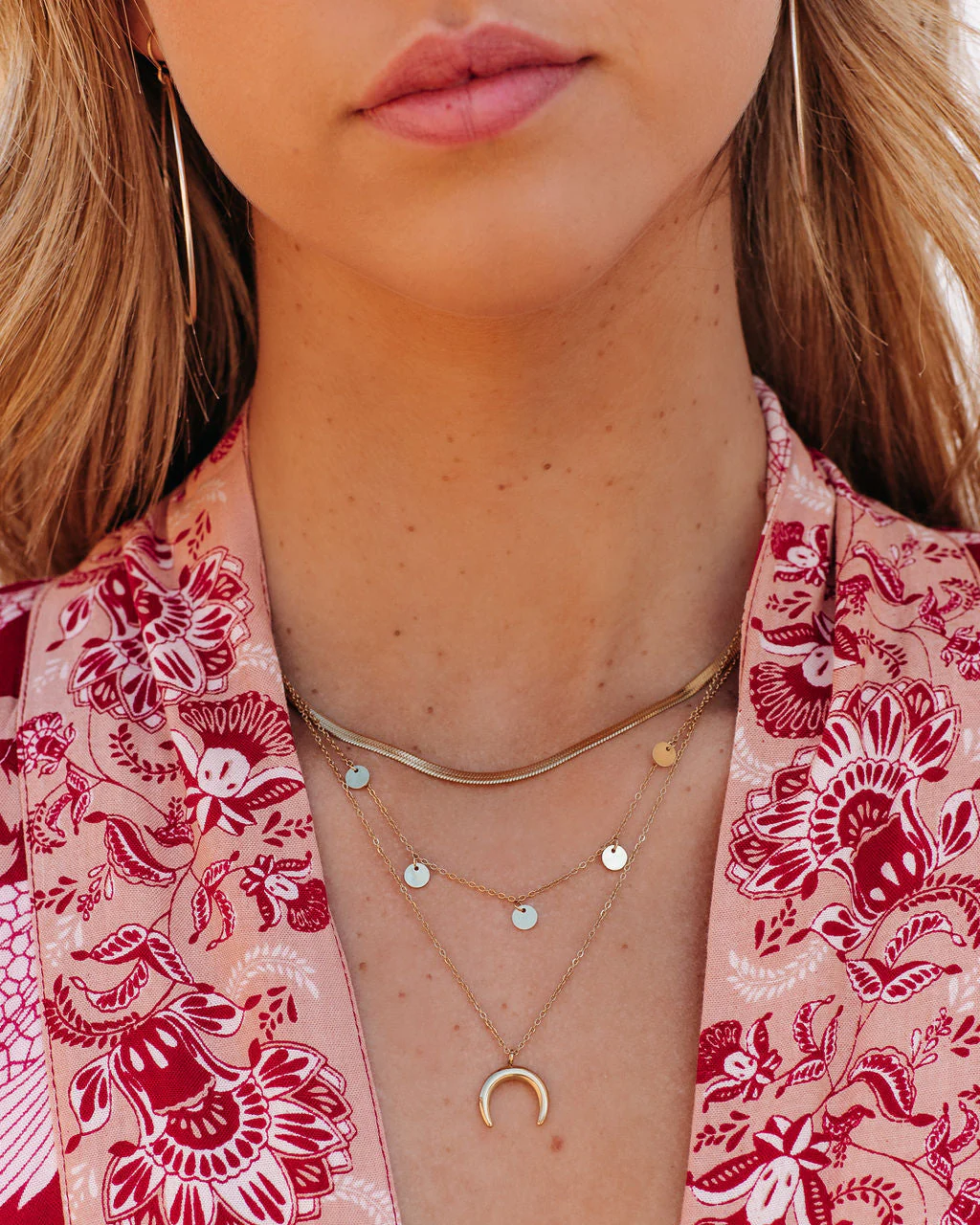 Discover the Luxurious World of Horn Layered Herringbone Necklaces