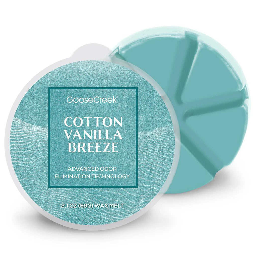 Cotton Vanilla Breeze Odor Eliminating Wax Melt