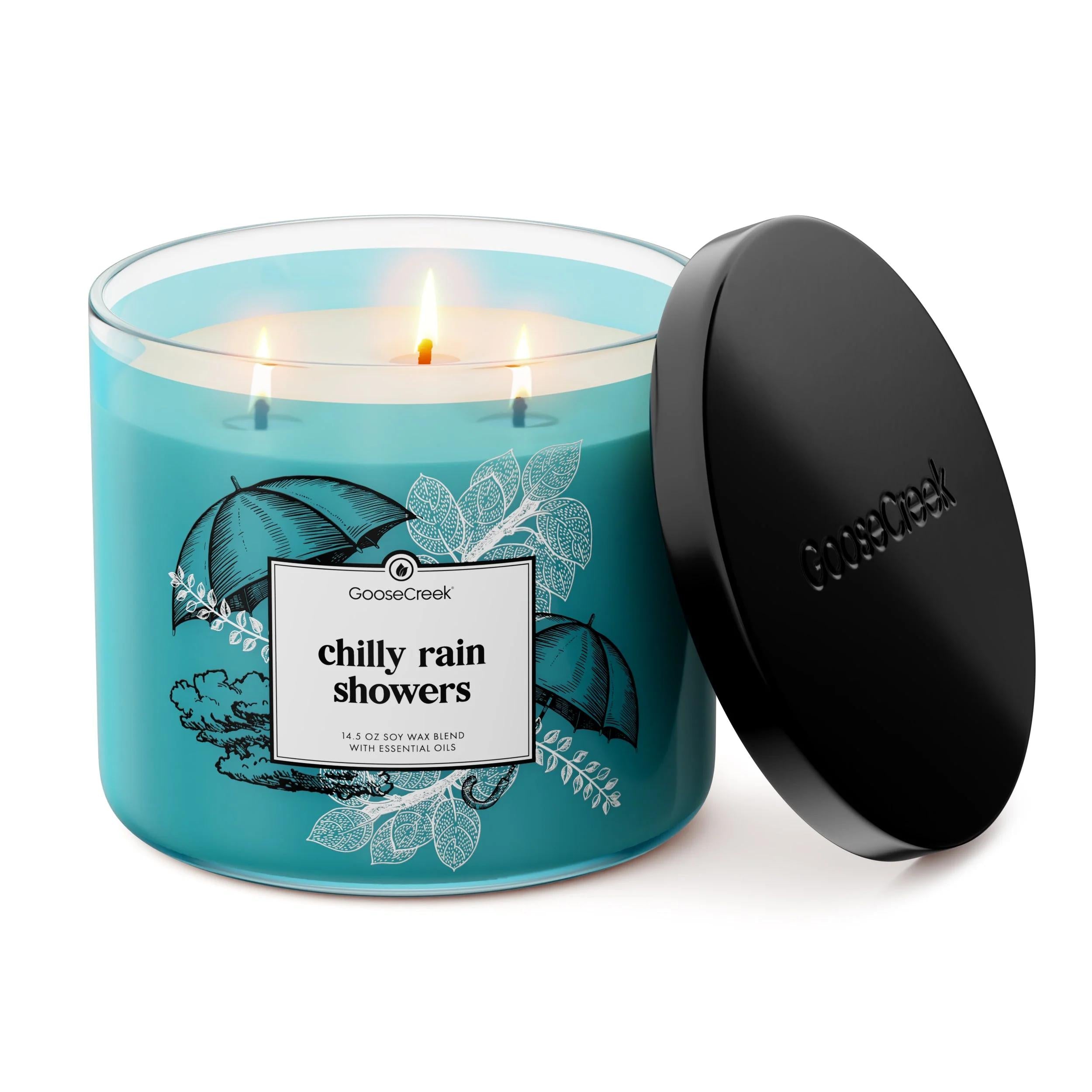 Chilly Rain Showers Odor Eliminating 3-Wick Candle