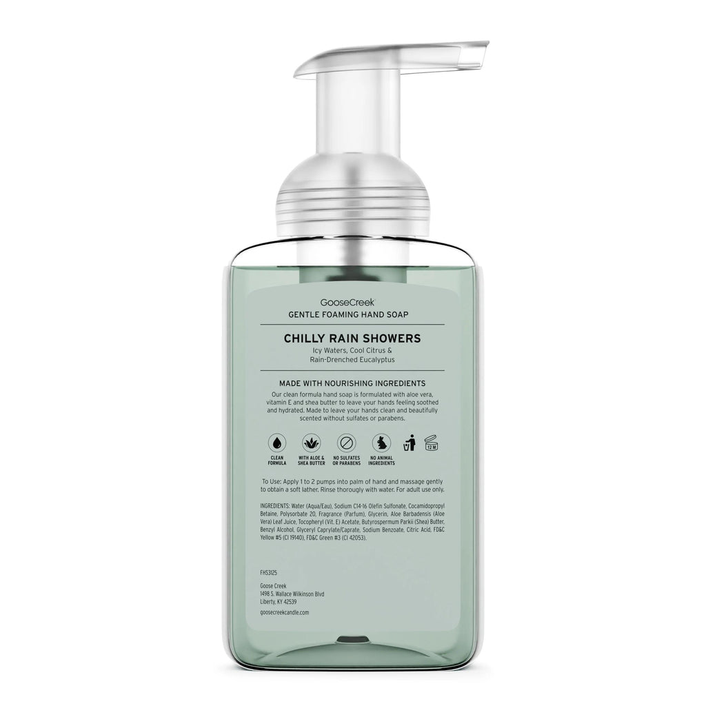 Chilly Rain Showers Lush Foaming Hand Soap