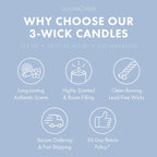 Lost at Sea Odor Eliminating 3-Wick Candle