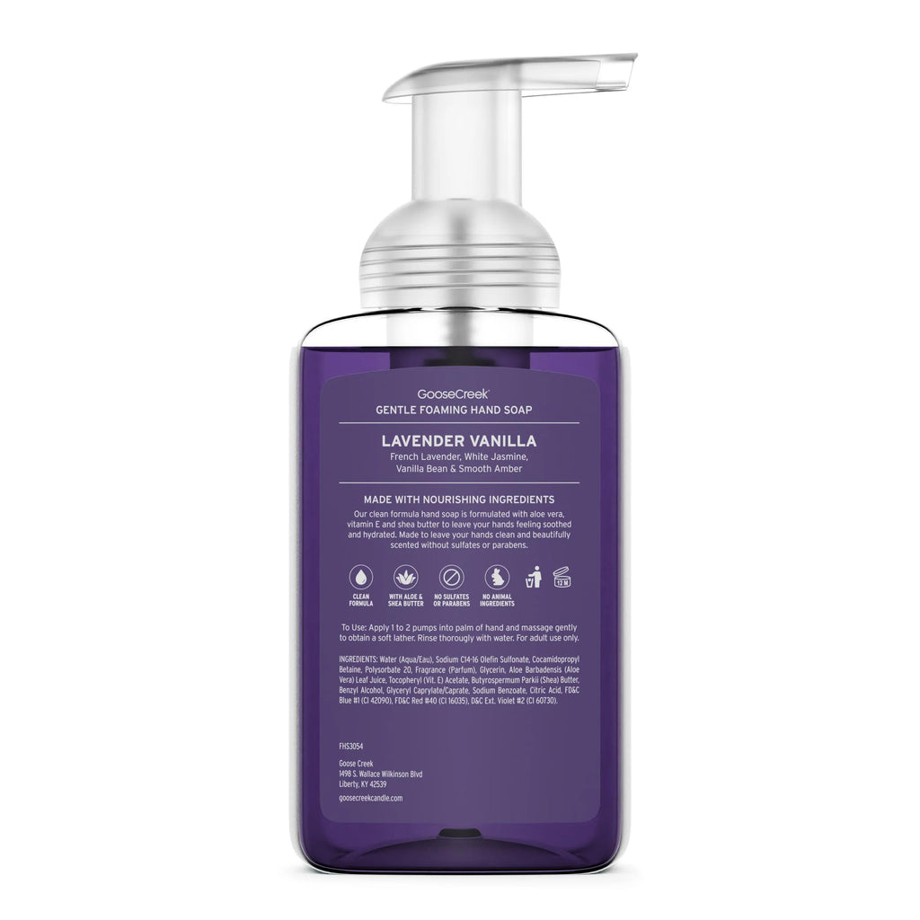 Lavender Vanilla Lush Foaming Hand Soap
