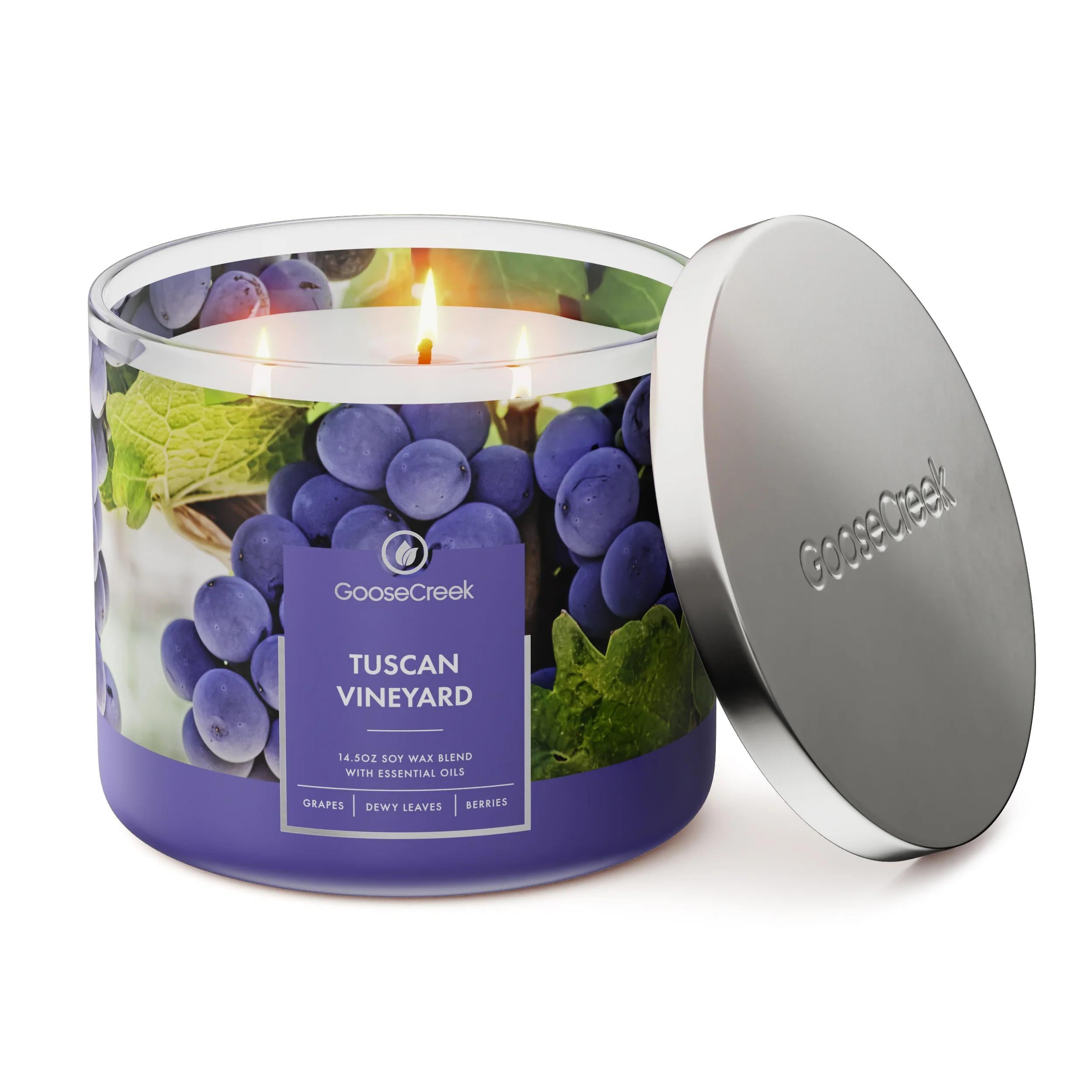 Tuscan Vineyard 3-Wick Candle
