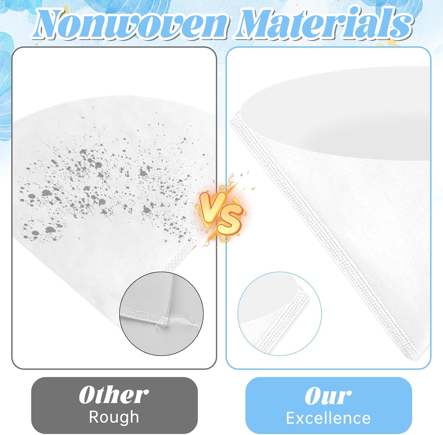 20 pcs 10 Inch Fryer Oil Filter, Non Woven Cooking Deep Oil Cones Strainer Grease Maple Syrup Beeswax Filter for Restaurant Kitchen Cafe Hotel Food Truck