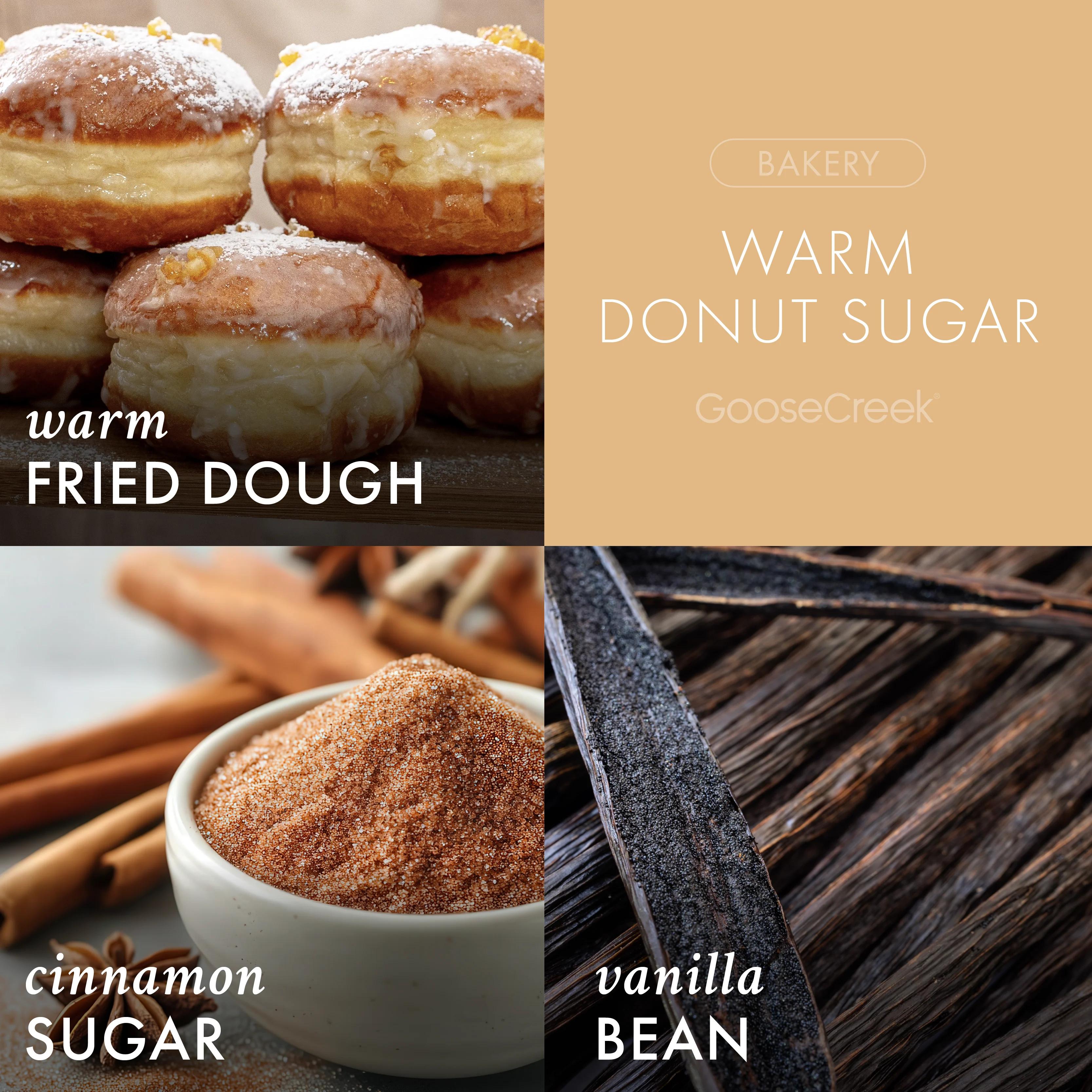 Warm Donut Sugar 7oz Single Wick Candle