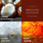 Drenched Coconut 3-Wick Candle