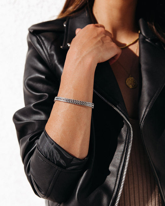 Bracha - Hunter Rope Bracelet - Silver - FINAL SALE