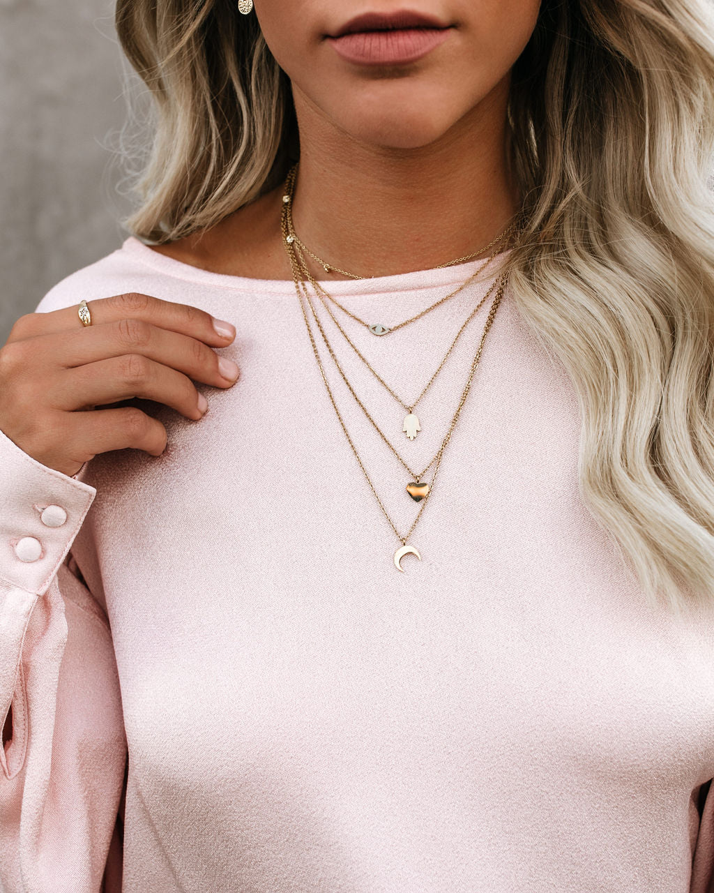 MARRIN COSTELLO - Good Luck Gold Layered Necklace